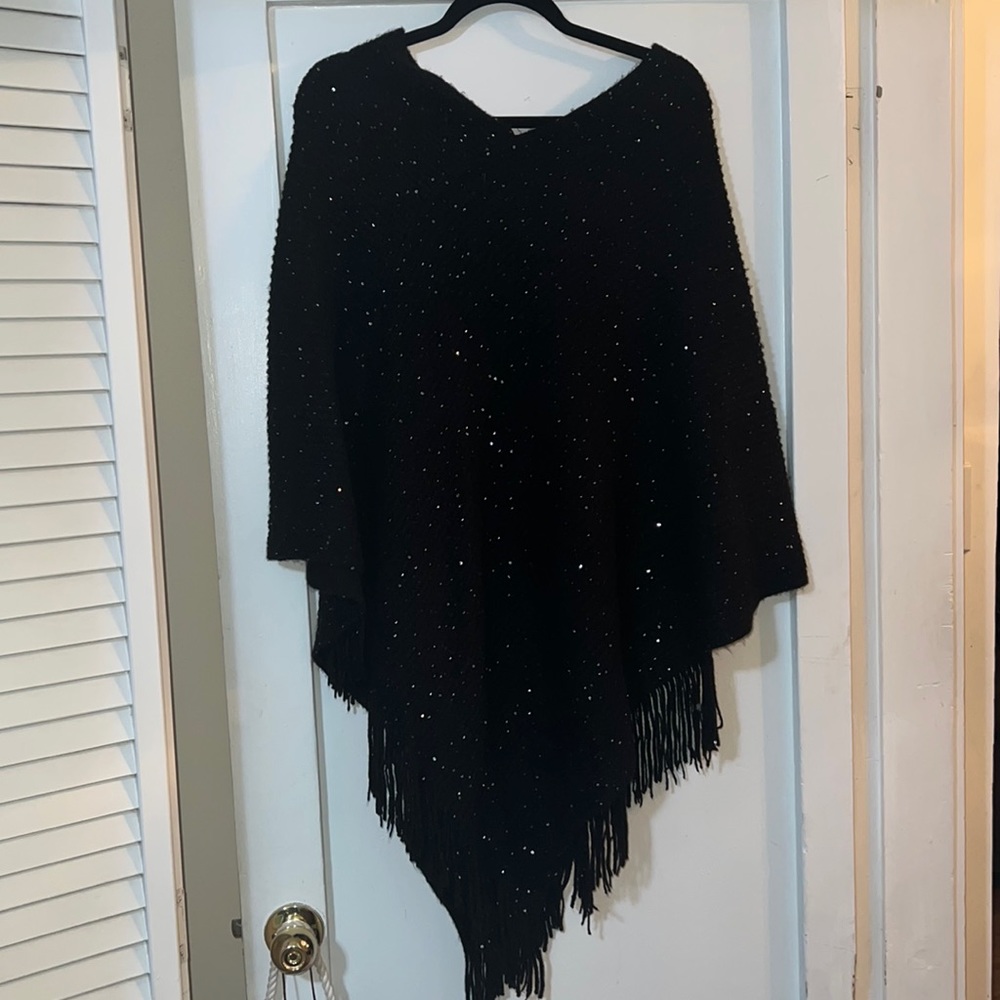 Black Rivet Ponchos